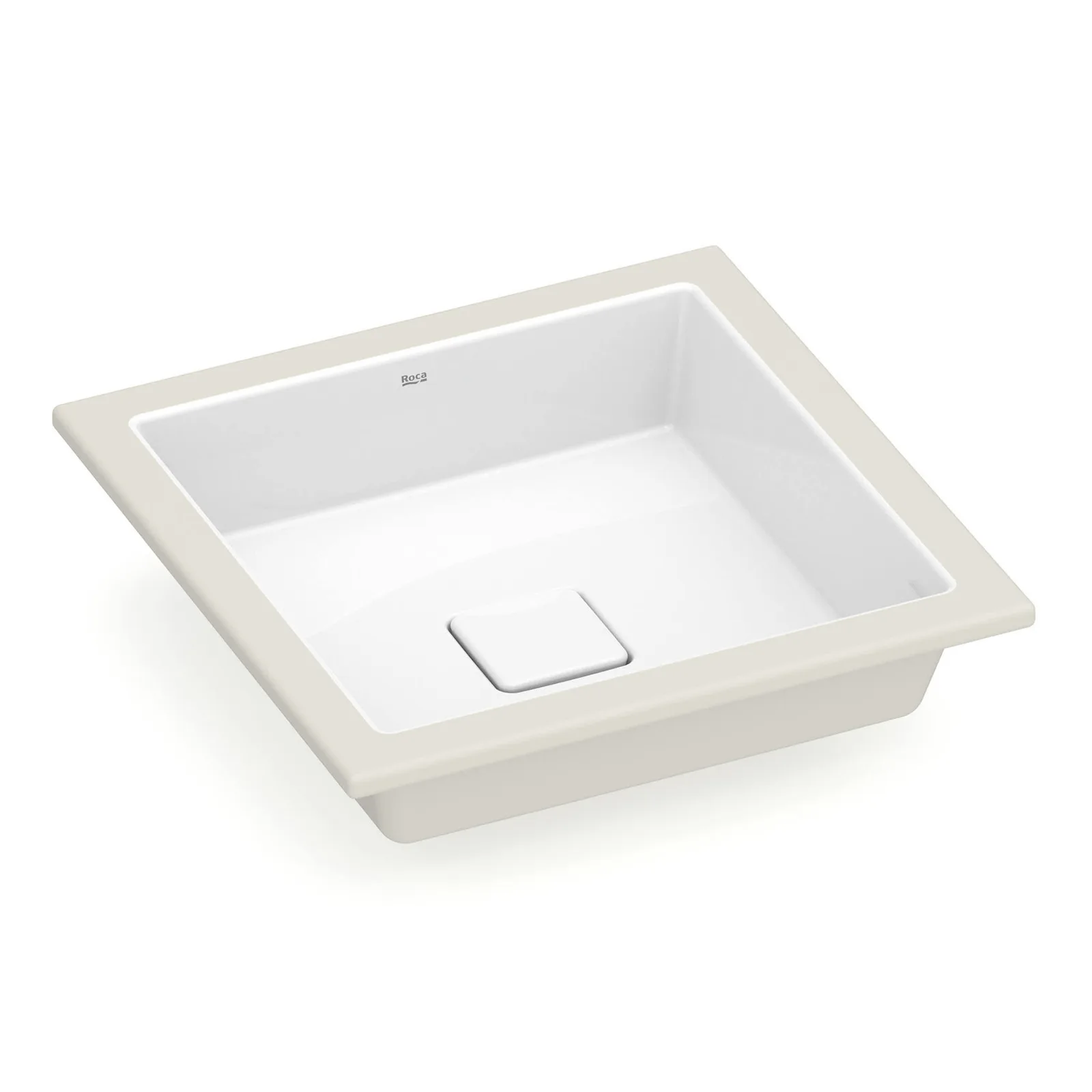Cuba de Embutir Quadrada Branco 41x41 Roca Terra T12 A32722V000