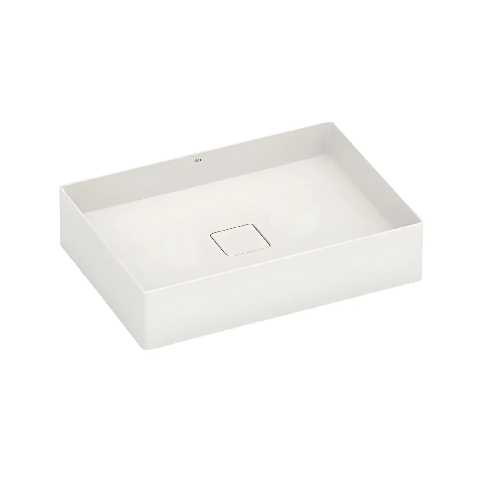 Cuba de Apoio Retangular 51x36cm para Banheiro Bege Roca Terra