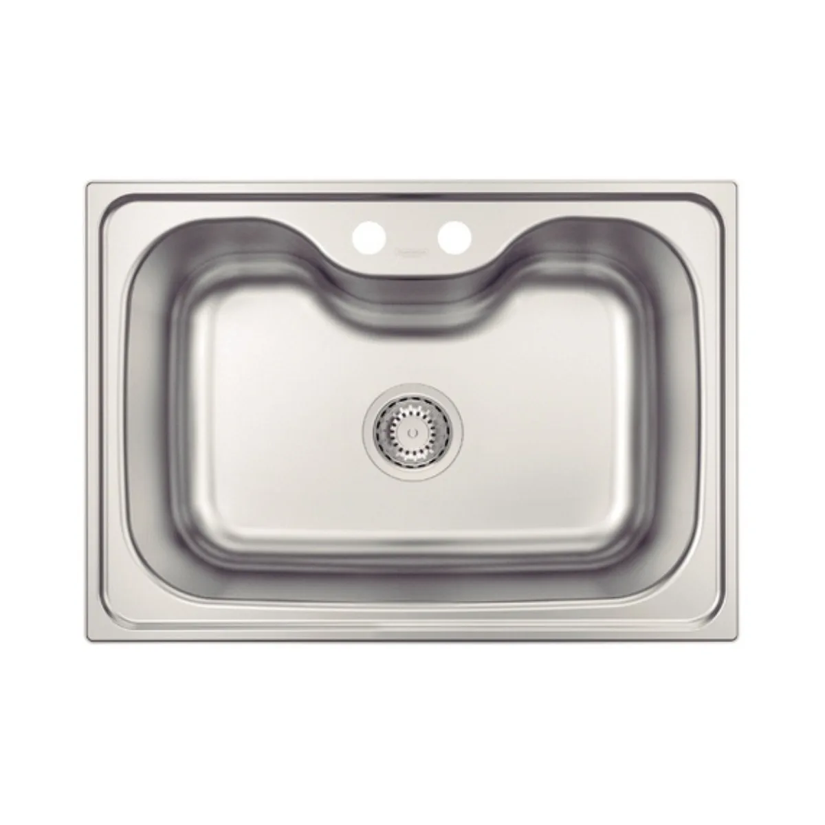 Cuba de Sobrepor Retangular com Válvula 69x49cm Inox Escovado Tramontina Morgana 60 FX