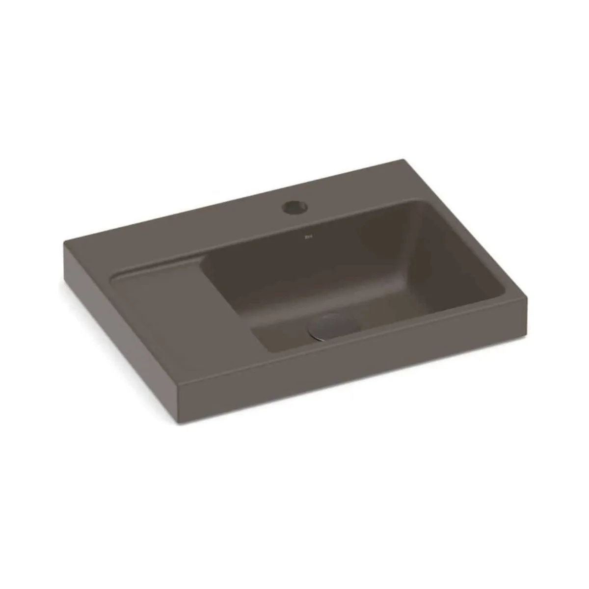 Cuba de Sobrepor com Mesa Retangular 50x38cm para Banheiro Café Roca Optica