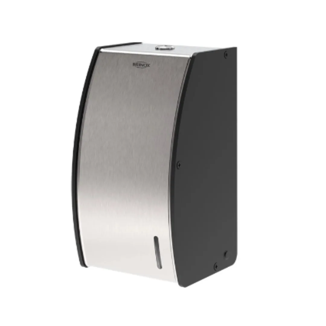 Dispenser Para Papel Higiênico Interfolhado Inox Brinox Decorline