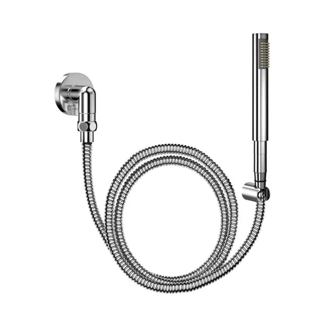 Ducha Higiênica Manual de Parede com Joelho 90° Docol C30 Cromado