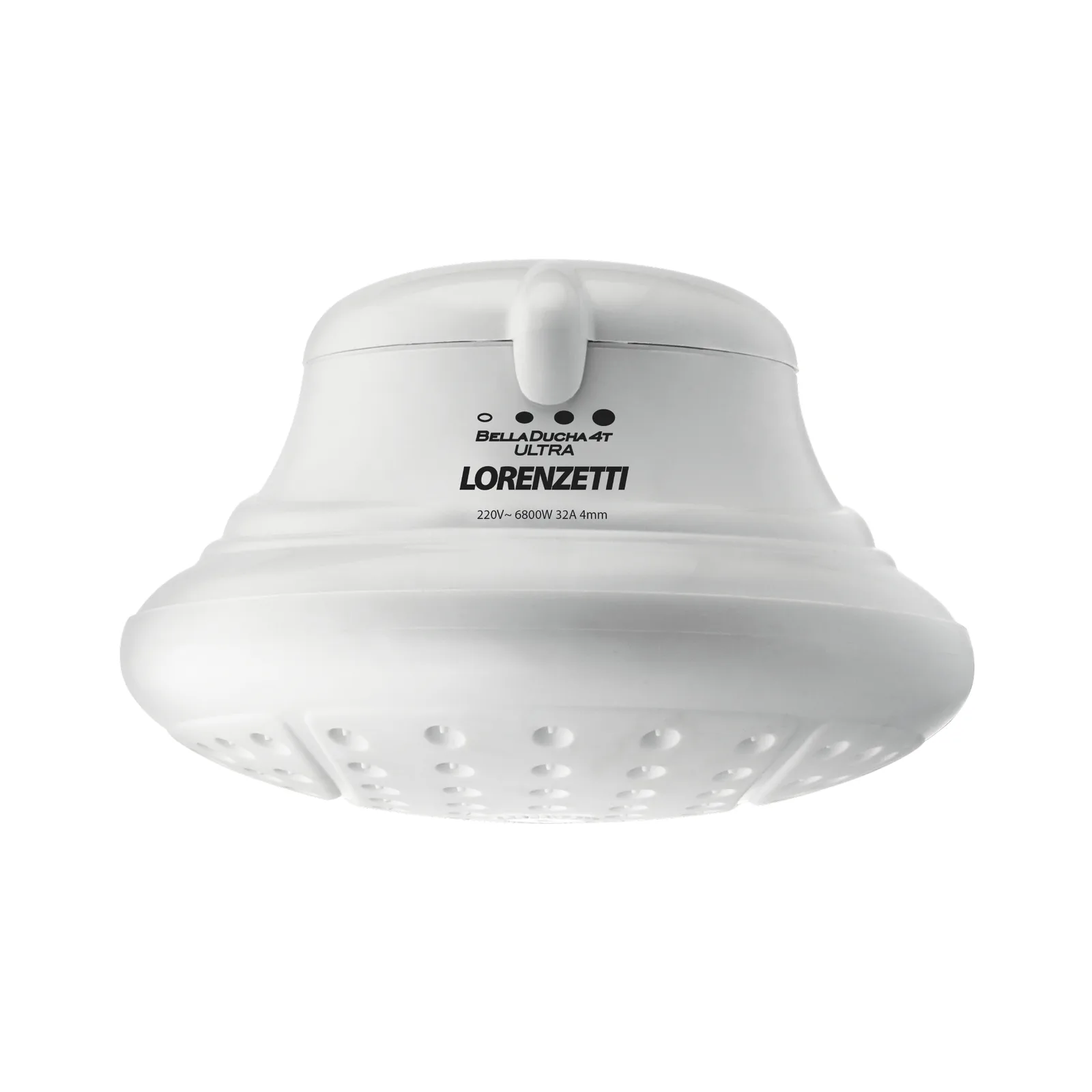 Ducha Branca 220V 6800W Lorenzetti Bella 4T Ultra
