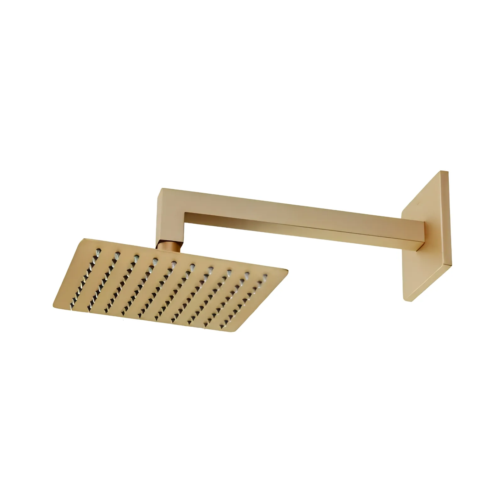 Chuveiro de Parede Cubit 65 Cano de 300mm Dourado Matte Meber