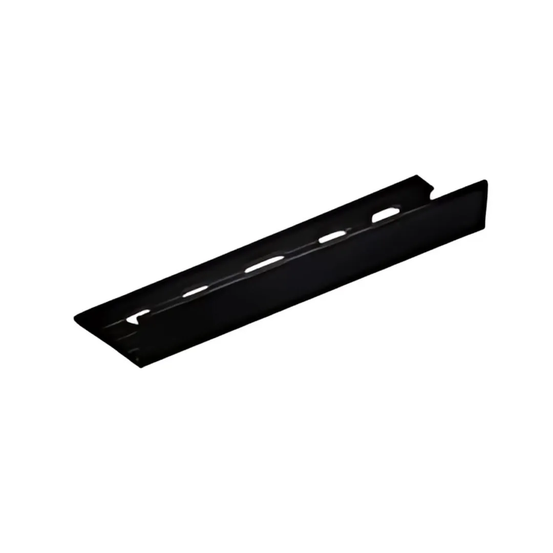 Filete Black Matte Alumínio Anodizado 3 m 3x12 Viscardi Ravena