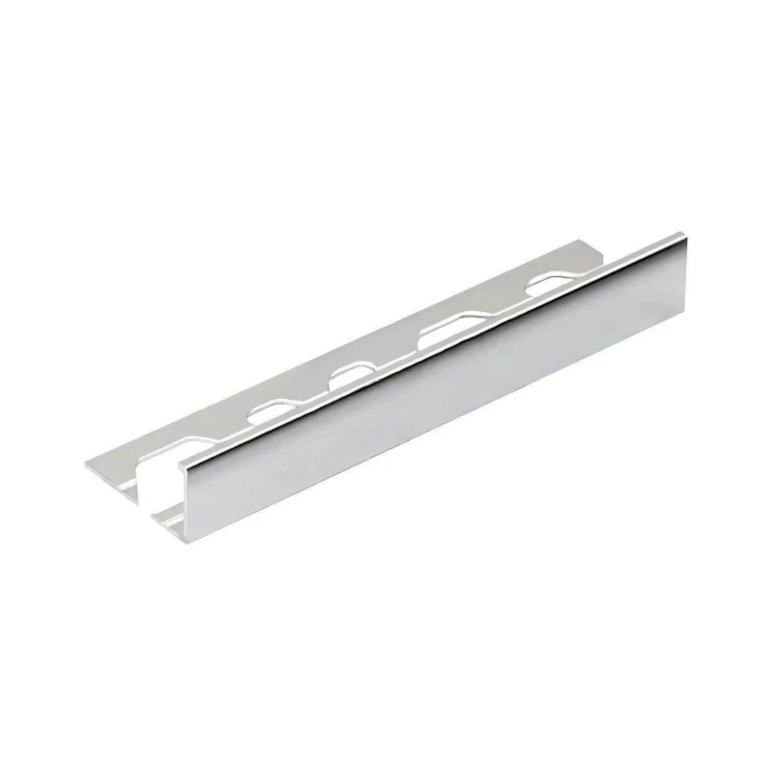 Filete Alumínio Anodizado Brilho 3m 3x12 Viscardi Ravena