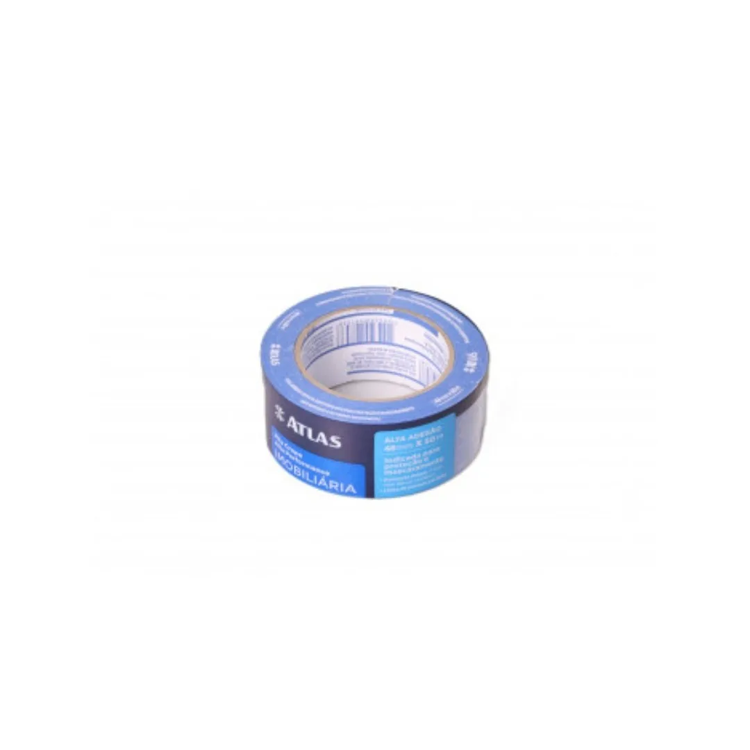 Fita Crepe Azul Imobiliaria Atlas 18mmx50m
