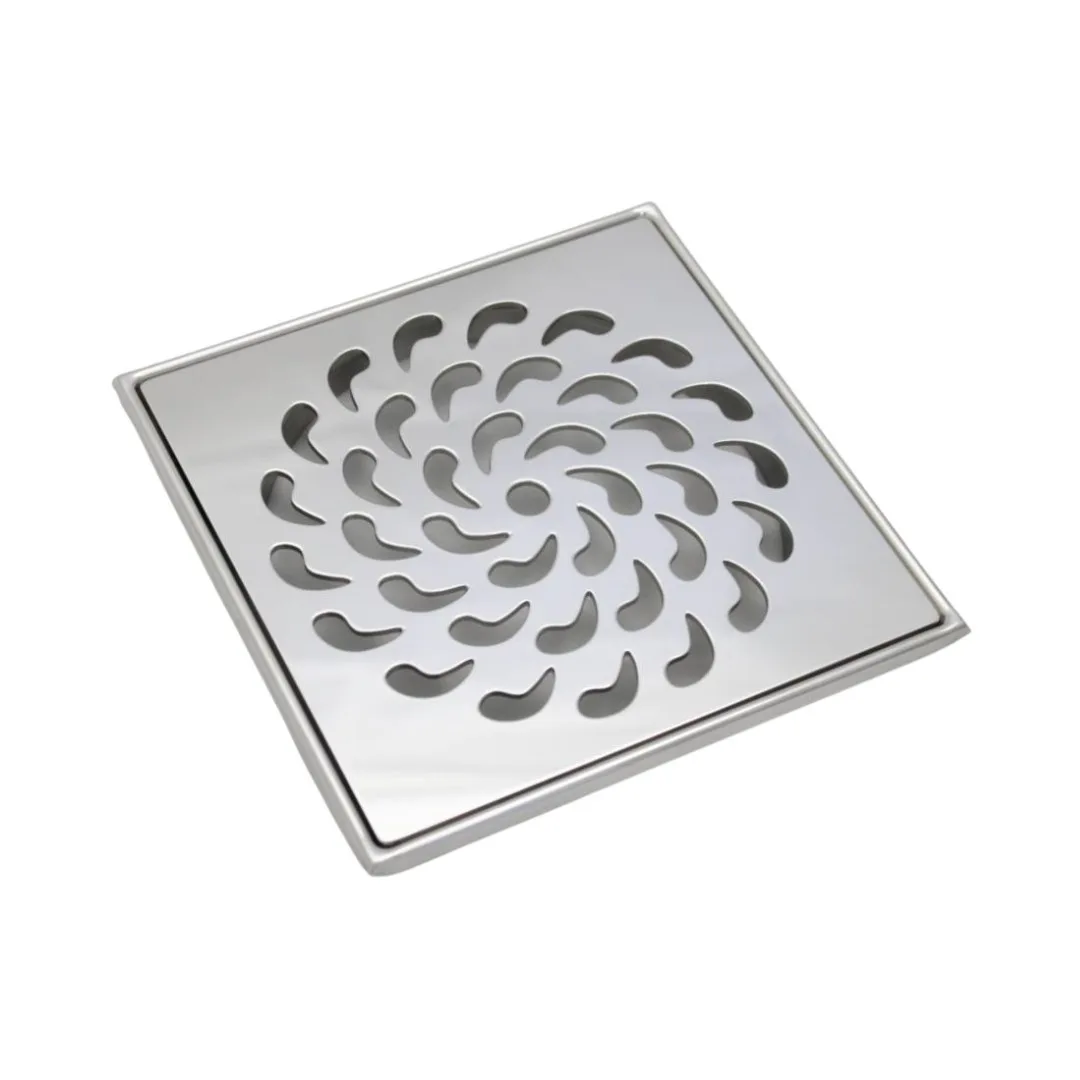 Grelha Gota Inversa Invinox 9,4x9,4 Inox sem Base