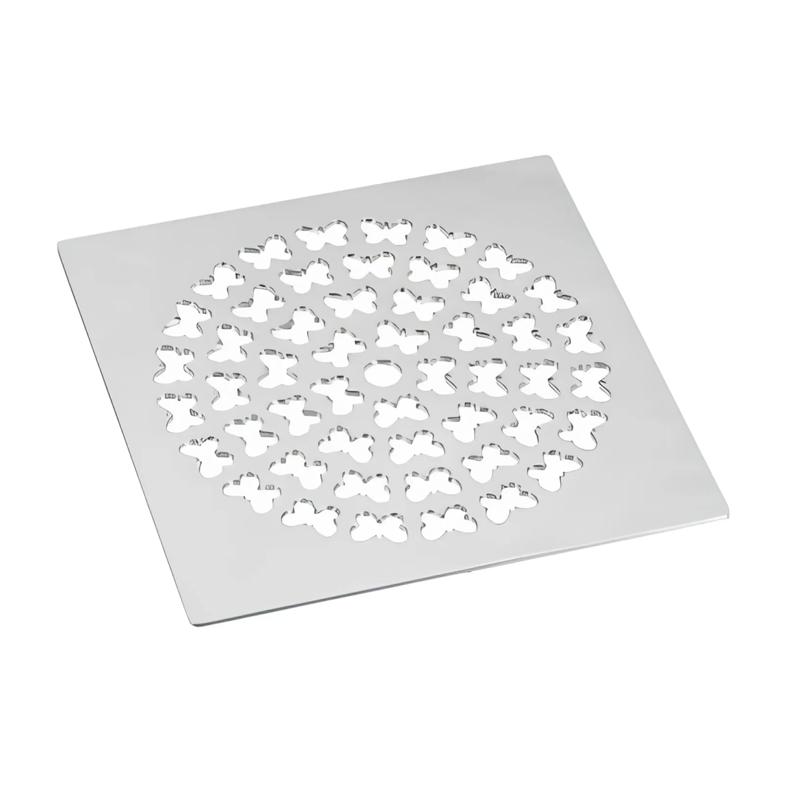 Grelha Borboletas S/ Base Inox 15x15 Invinox 5021/1