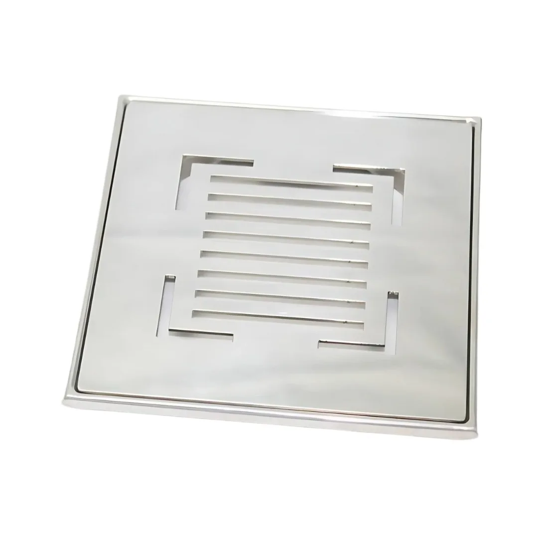 Grelha Flat Invinox Inox 9,4x9,4 sem Base