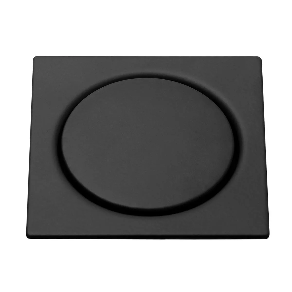 Grelha Meber Quadrada 10x10 Fechamento Pressão Preto Matte