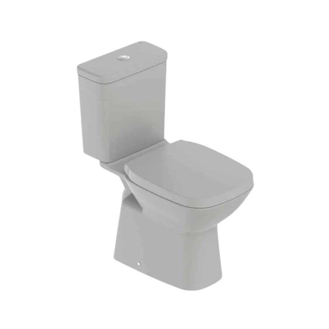 Vaso Sanitário Completo Com Caixa Acoplada Roca Debba Classic Stone