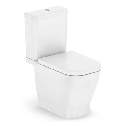 Kit de Louça Roca Gap com Caixa Acoplada Branco Matte (termofixo)