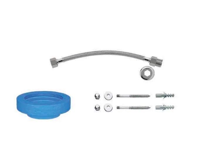 Kit Deca para Instalação Vertical para Bacia Sanitária com Caixa Cromado