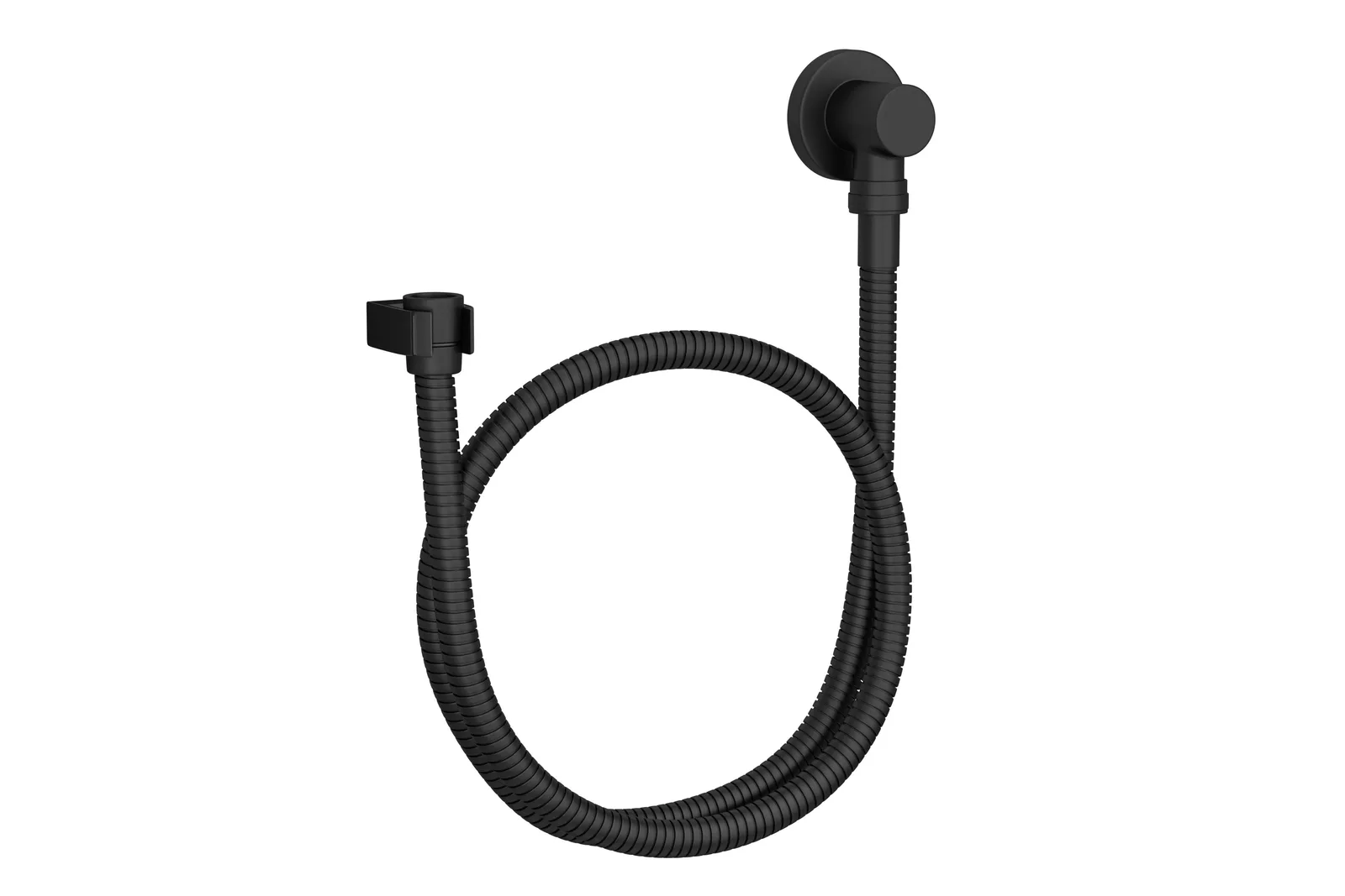 Kit Flexível Deca 4605 Black Matte com Suporte para Ducha Manual