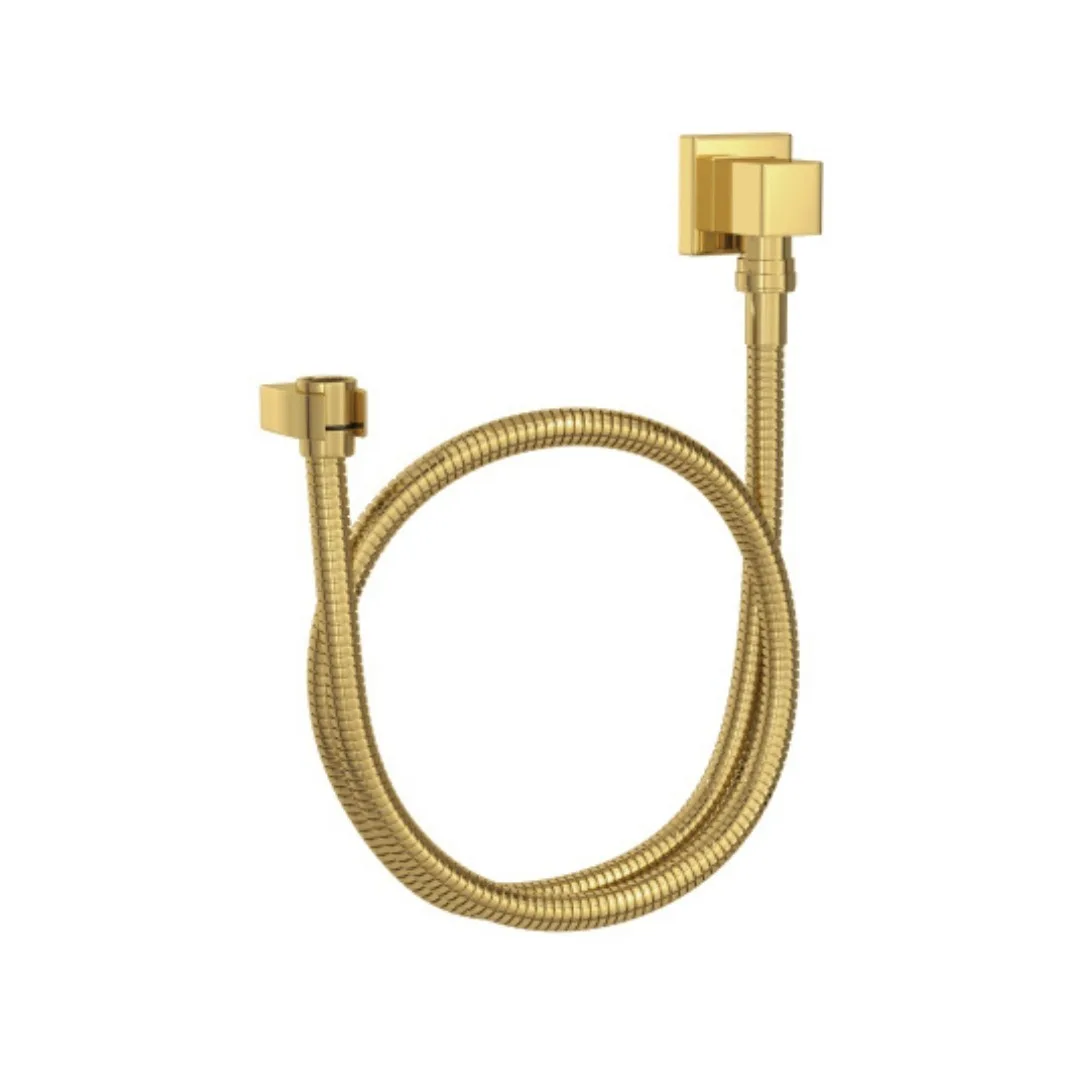 Kit Flexível Quadrado Para Ducha Deca 4065 Gold