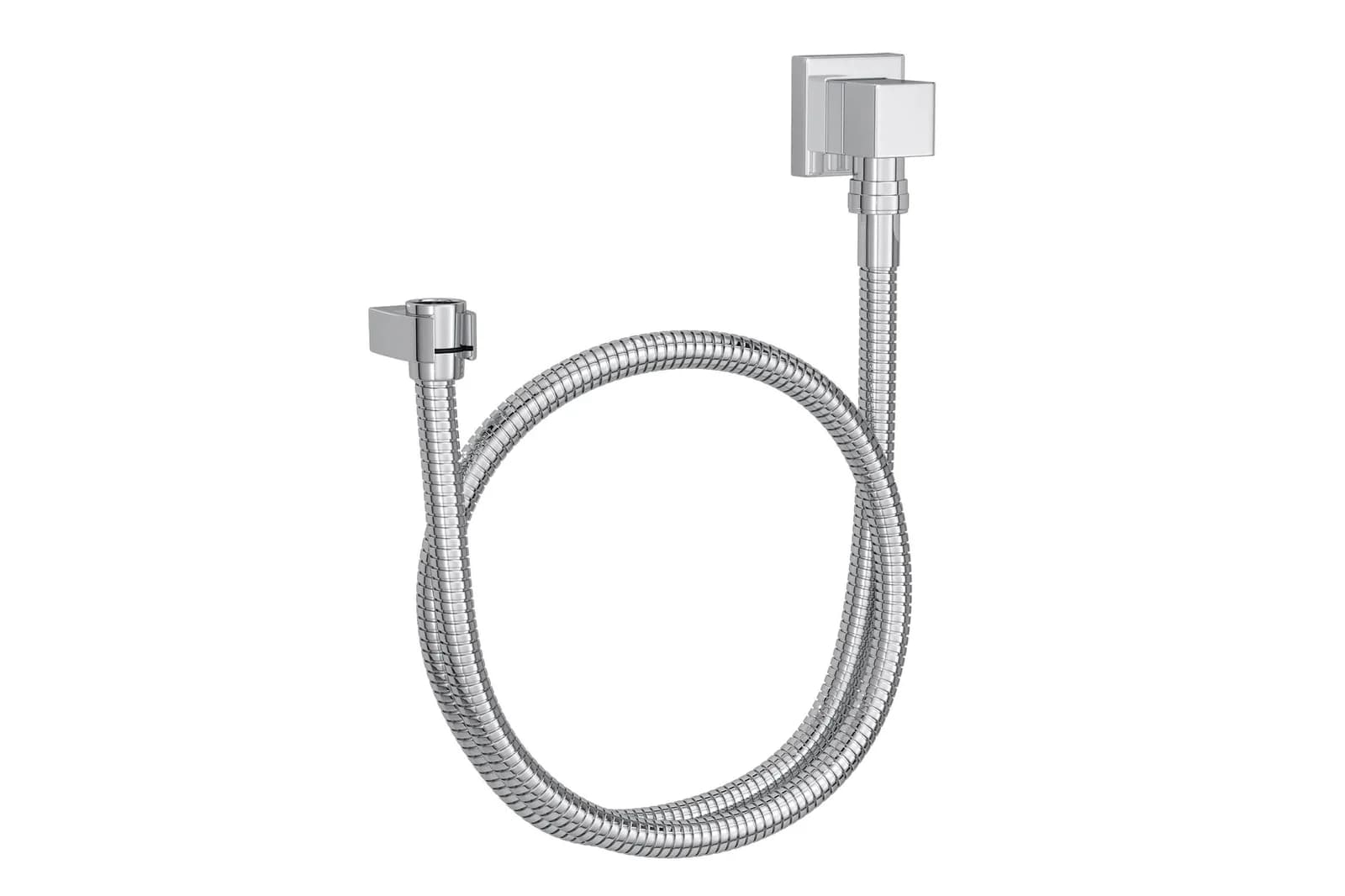 Kit Flexível Deca Cromado Quadrado com Suporte para Ducha Manual