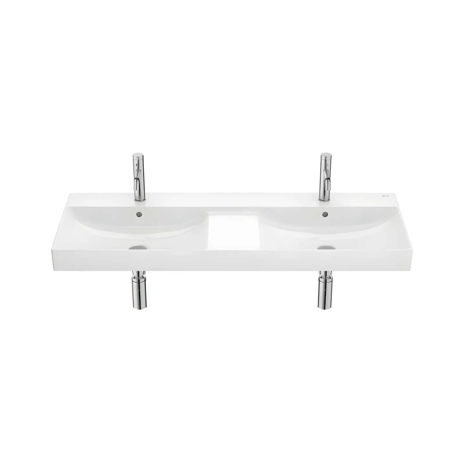 Lavatório Suspenso Branco 120x46 Roca Ona