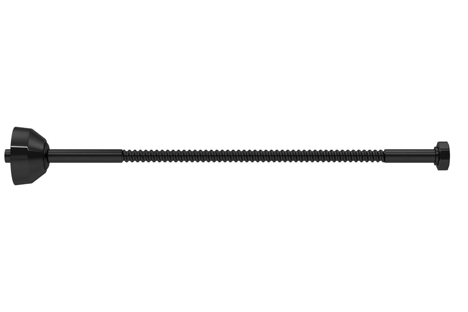 Ligação Deca 40cm Black Noir Flexível Rígida