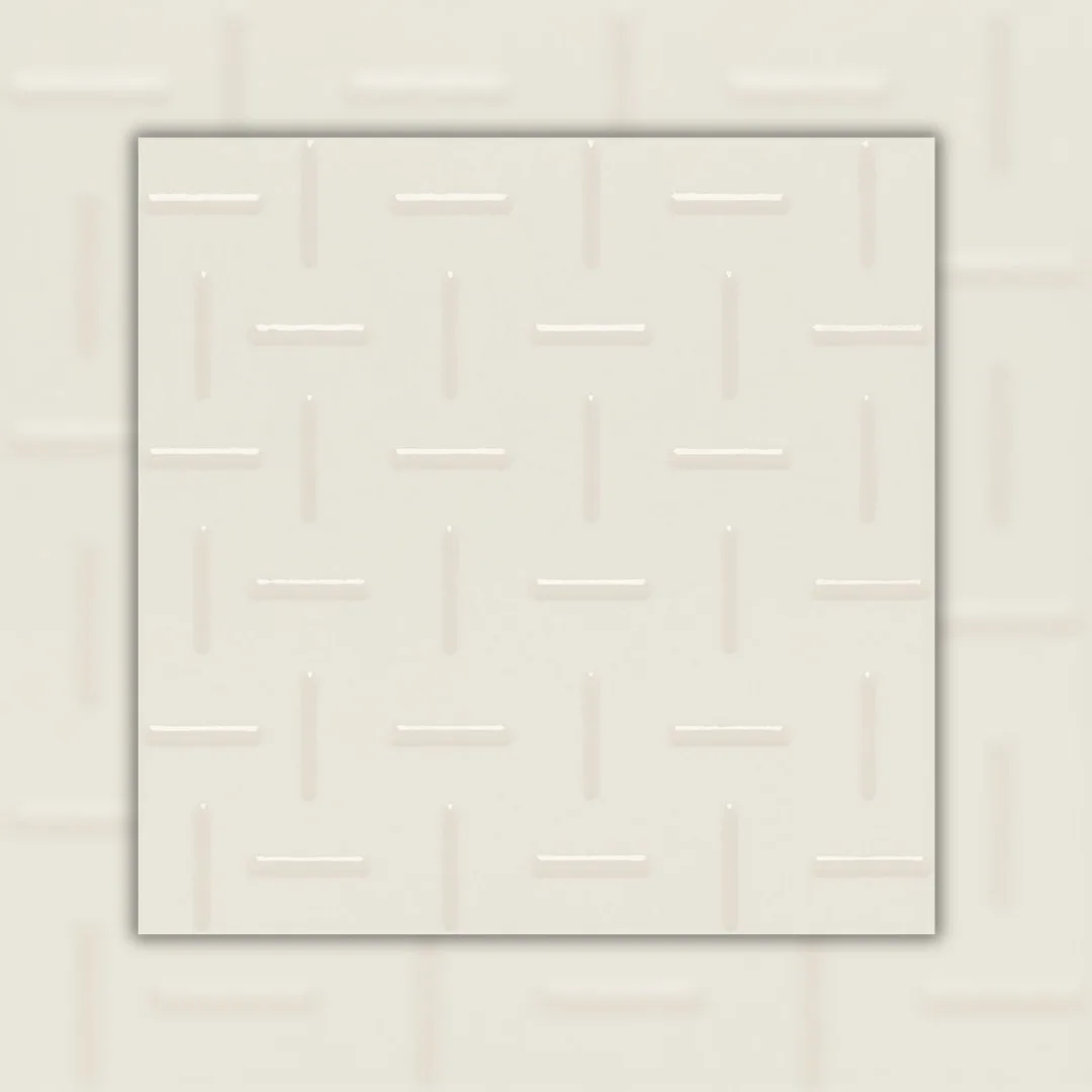 Listello Bege Acetinado 29x29 Decortiles Carol Gay Traco Nata RET "A"