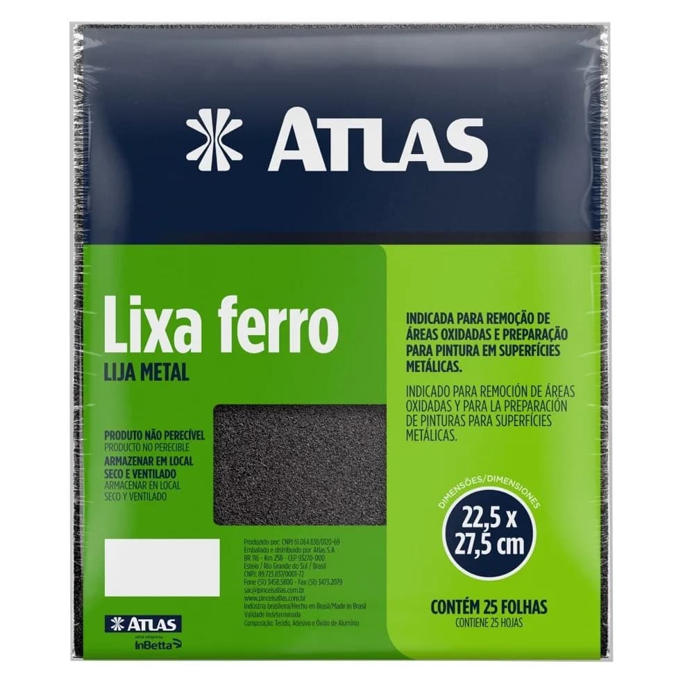 Lixa Atlas Ferro 20/220