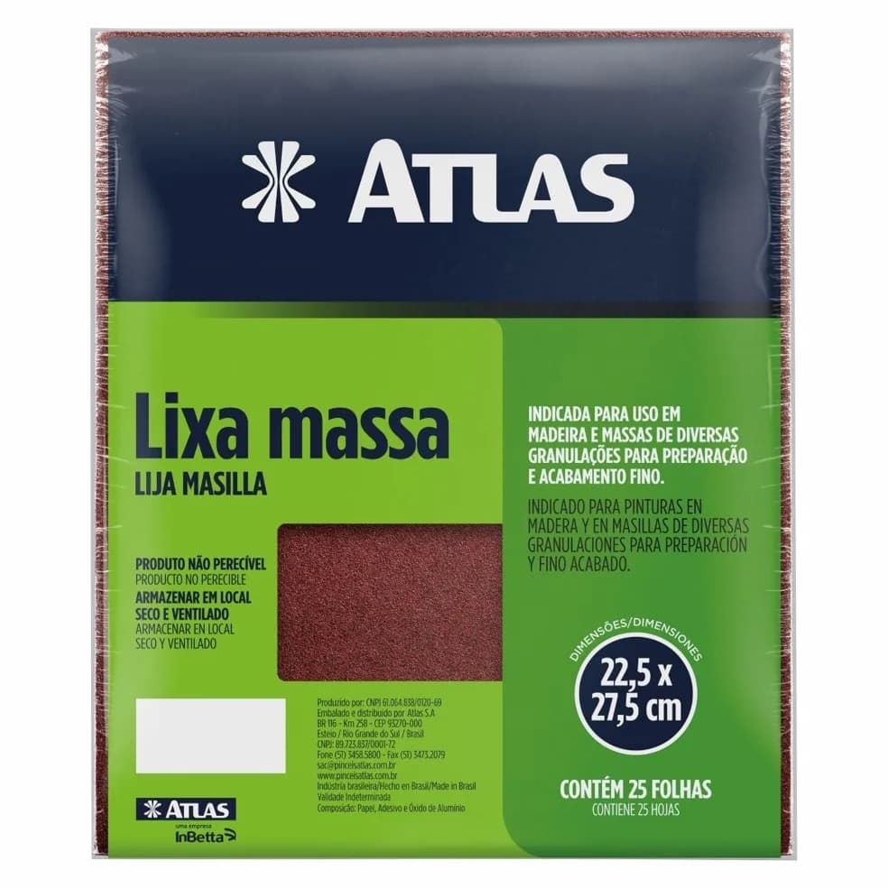 Lixa Atlas Massa/Madeira 10/120
