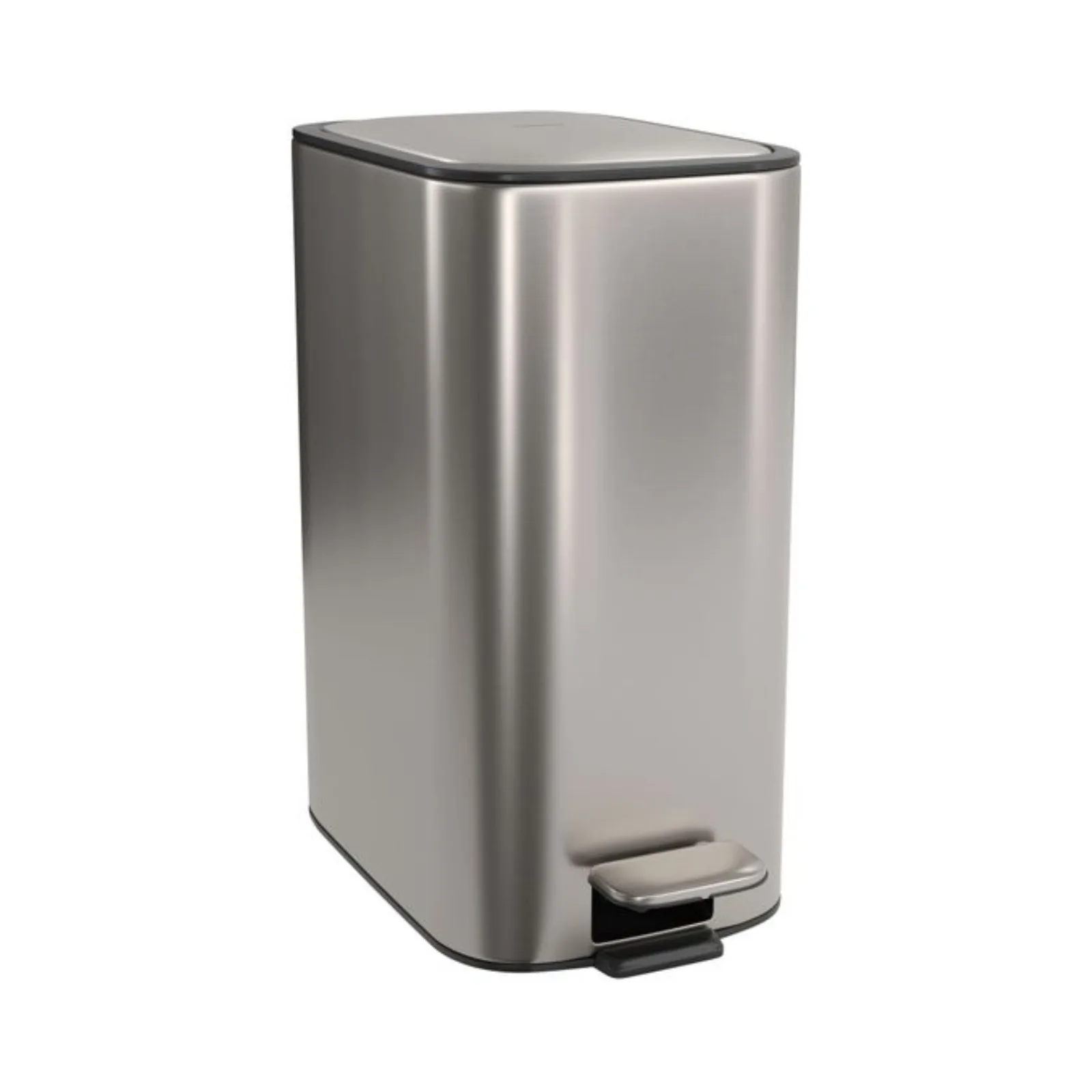 Lixeira Quadrada 11,5L Inox Deca Suprema
