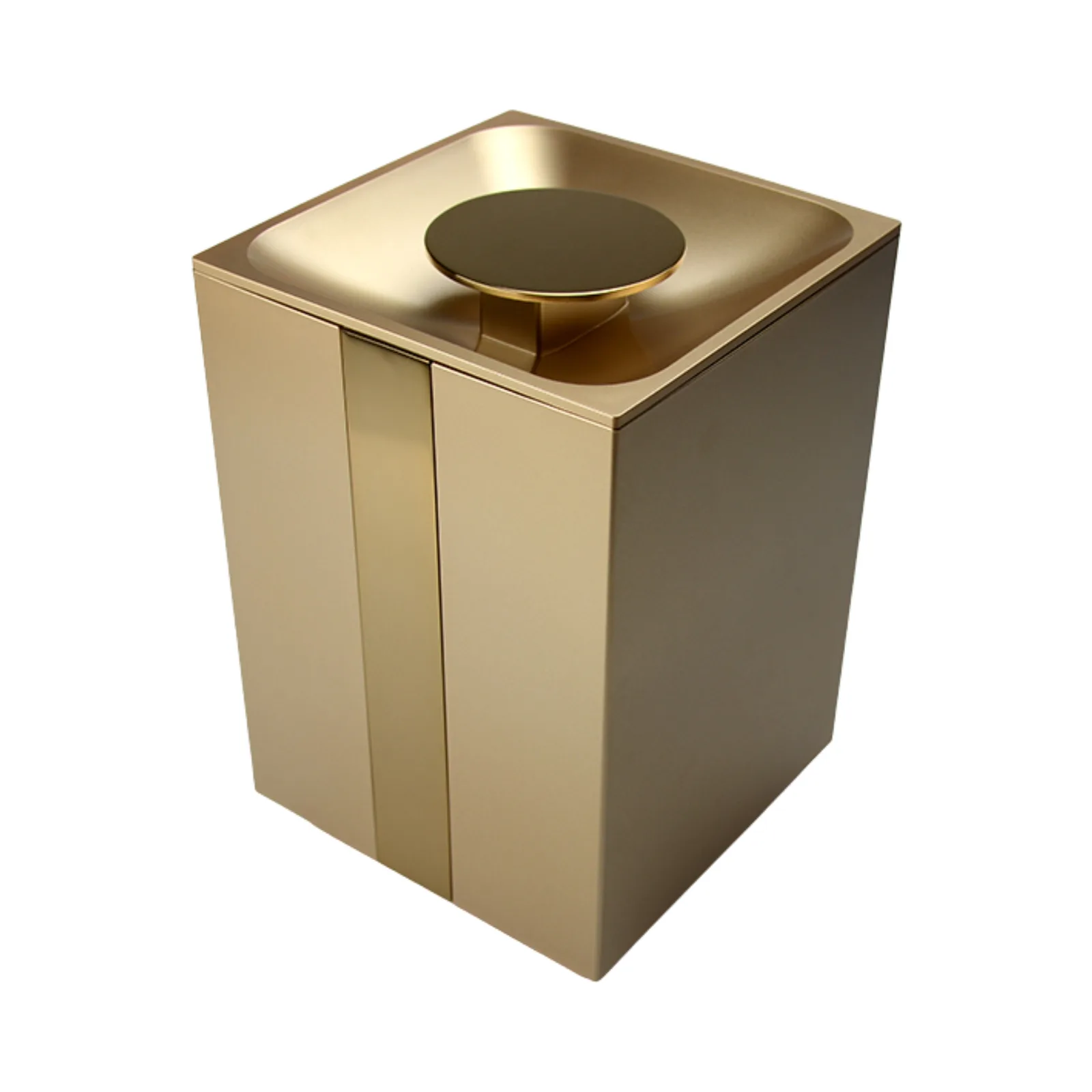 Lixeira Gold Matte 5L Miss/Woman BA0288