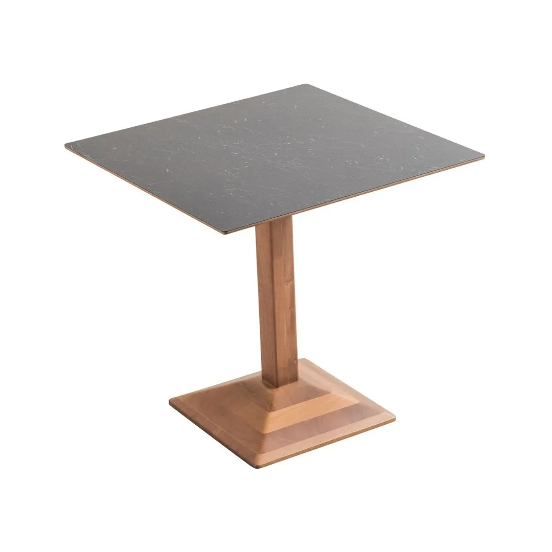 Mesa Corporativa Base Madeira Maciça 100 X 100 X 76 Gottems Leme