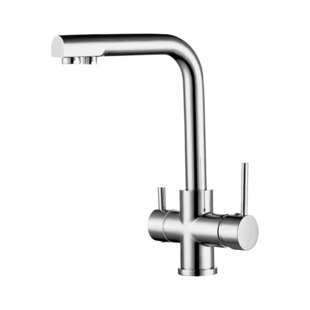 Misturador de Bancada para Cozinha Cromado Rubinettos Gourmet