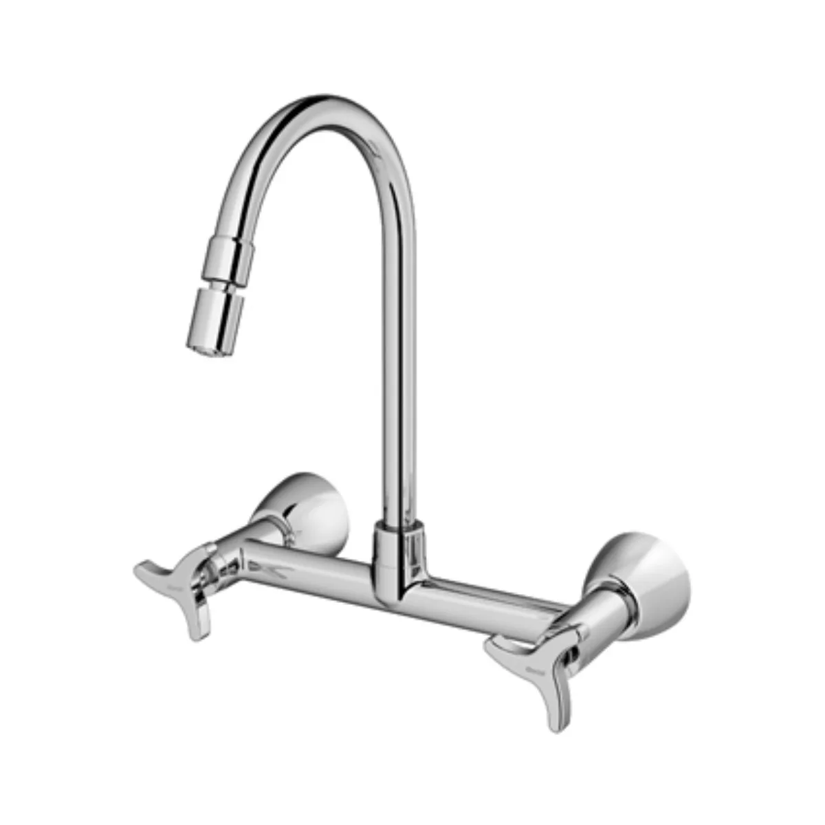 Misturador de Parede 1/2 e 3/4 para Cozinha Docol Nova Trio Cromado