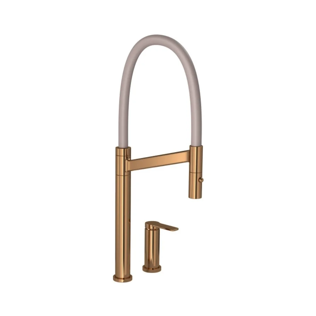 Monocomando de Bancada para Cozinha Red Gold/Fendi Deca Colore
