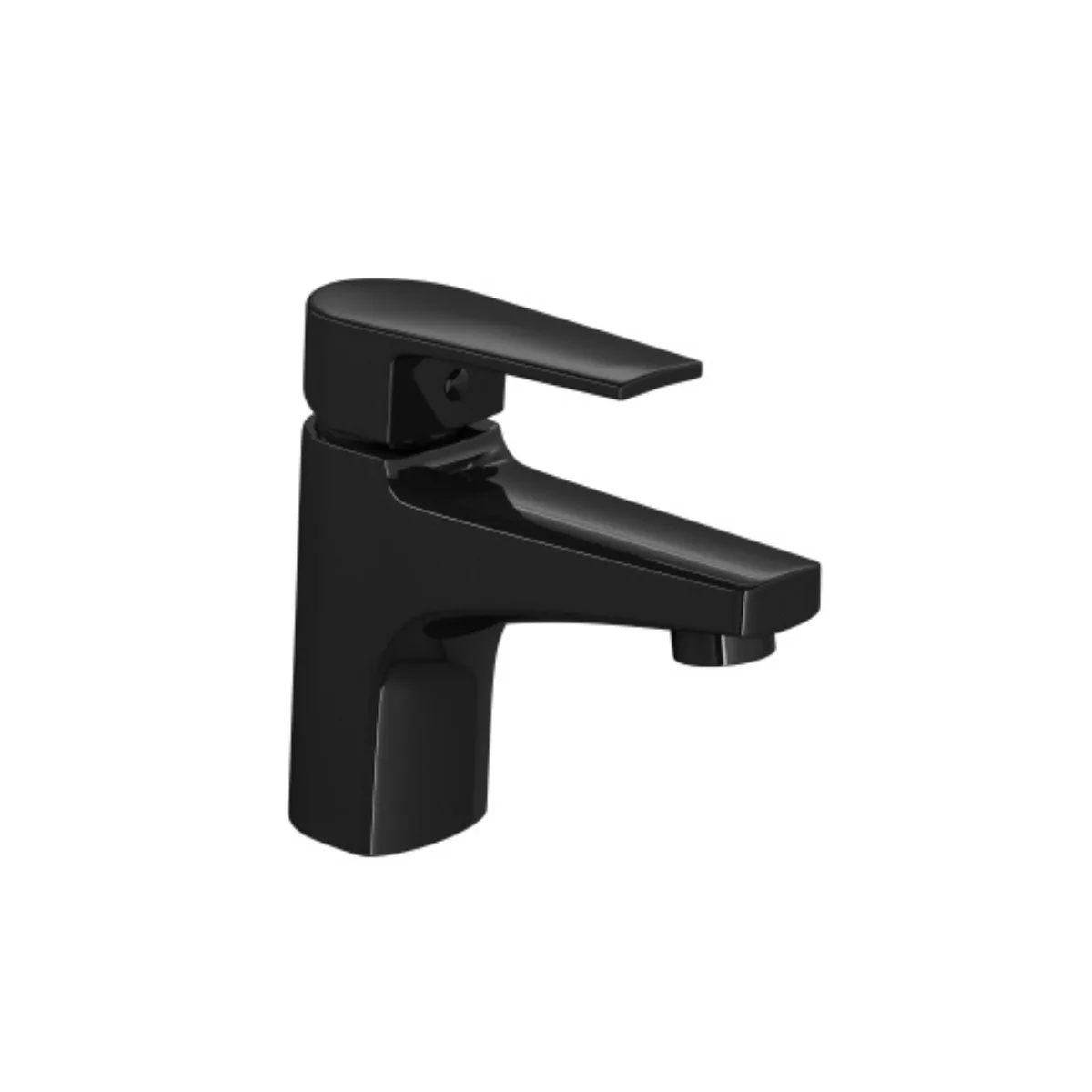 Misturador Monocomando de Mesa Bica Baixa para Lavatório Deca Level Black Matte