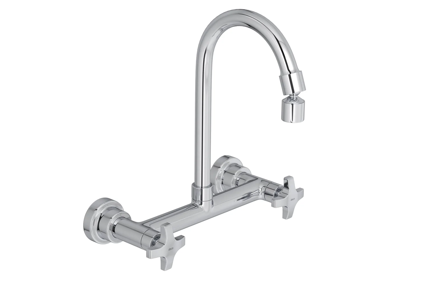 Misturador Deca Max Cromado Cozinha Bica Móvel 1258 Parede