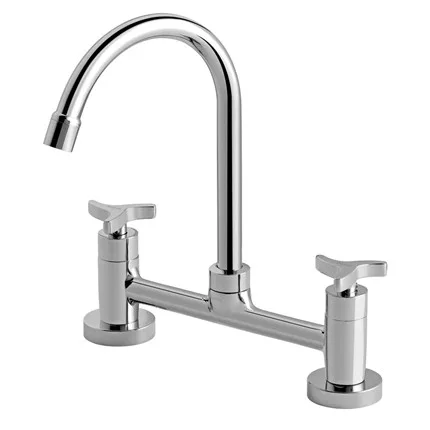 Misturador Docol Trio Cromado cozinha bica alta Mesa