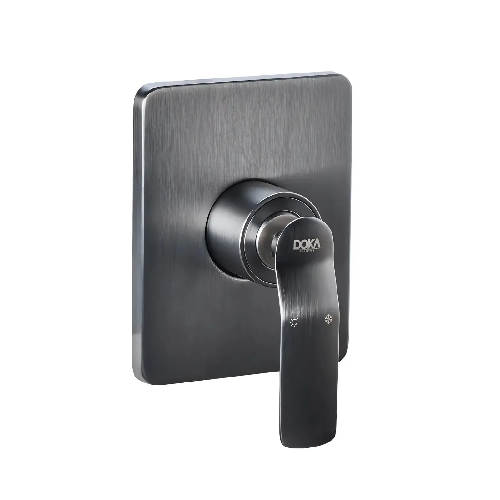 Monocomando Doka para Chuveiro Rainbow GunMetal