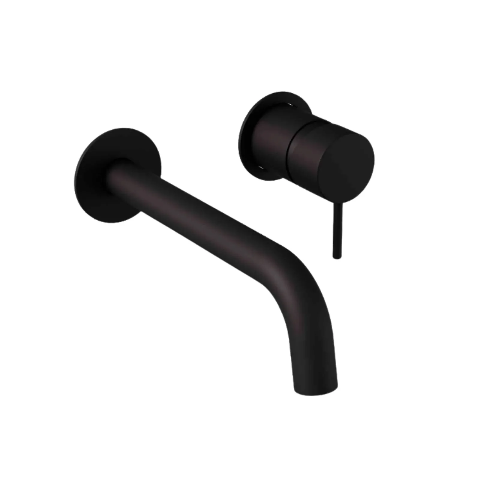Monocomando de Parede para Lavatório Doka Loop Matt Black
