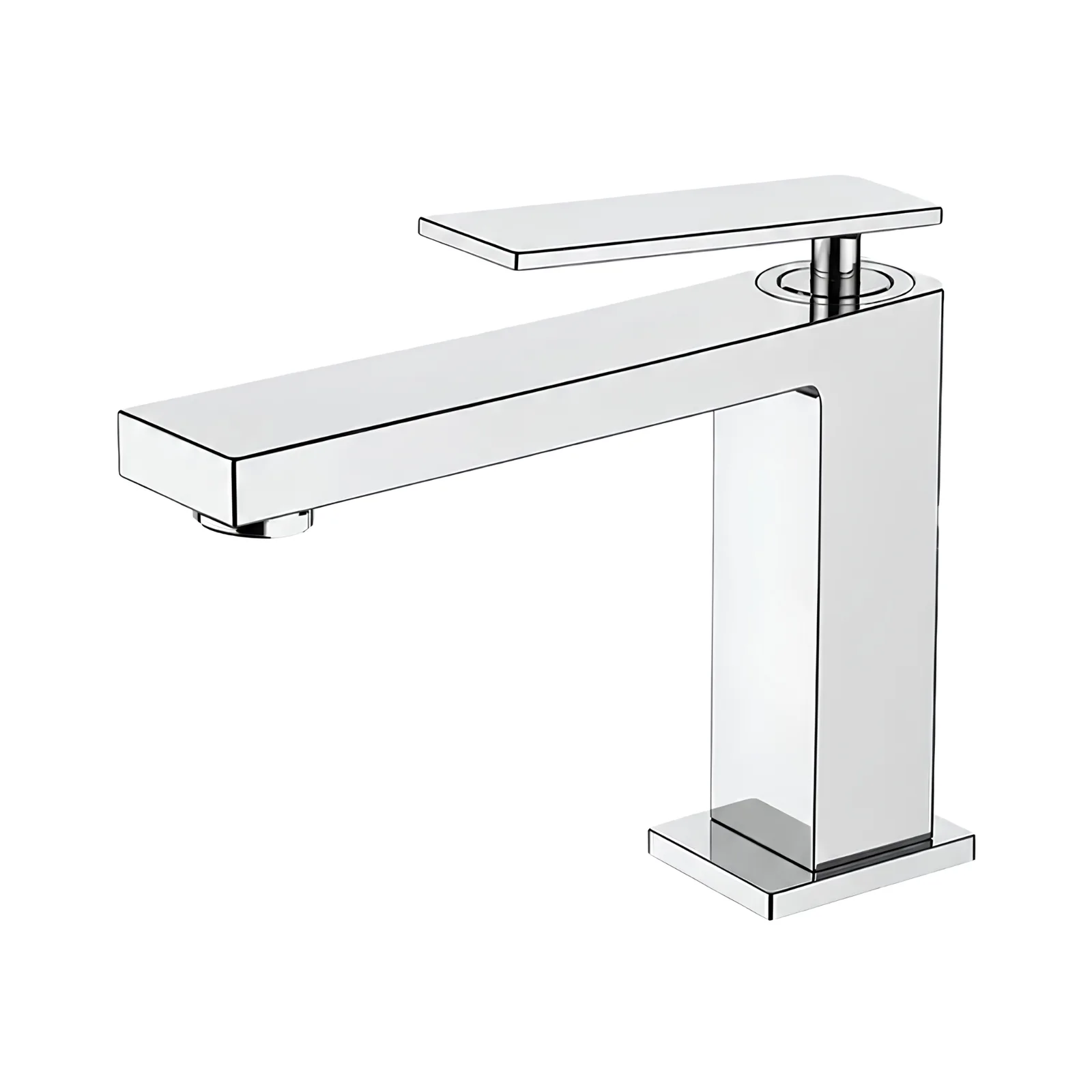 Misturador Monocomando Bica Baixa Cromado Lexxa Bagno Plate LX3396
