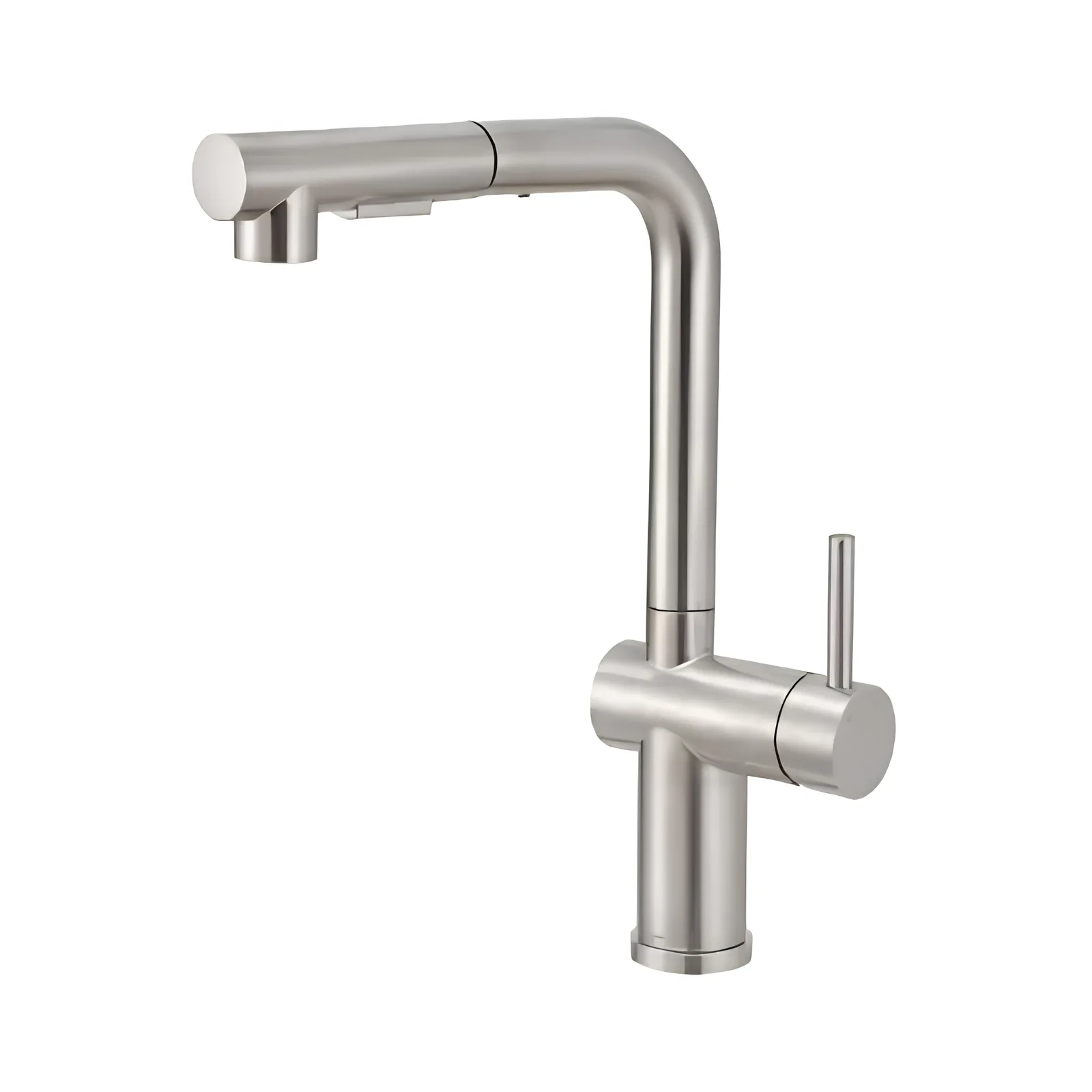 Monocomando Cozinha Bancada Com Ducha Manual 2886 75 Aço Escovado Meber