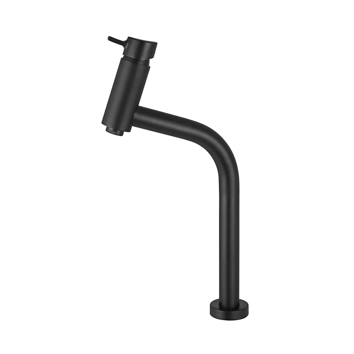 Misturador Meber Minimal Advance Preto Matte 2877 para banheiro Balcão C-78