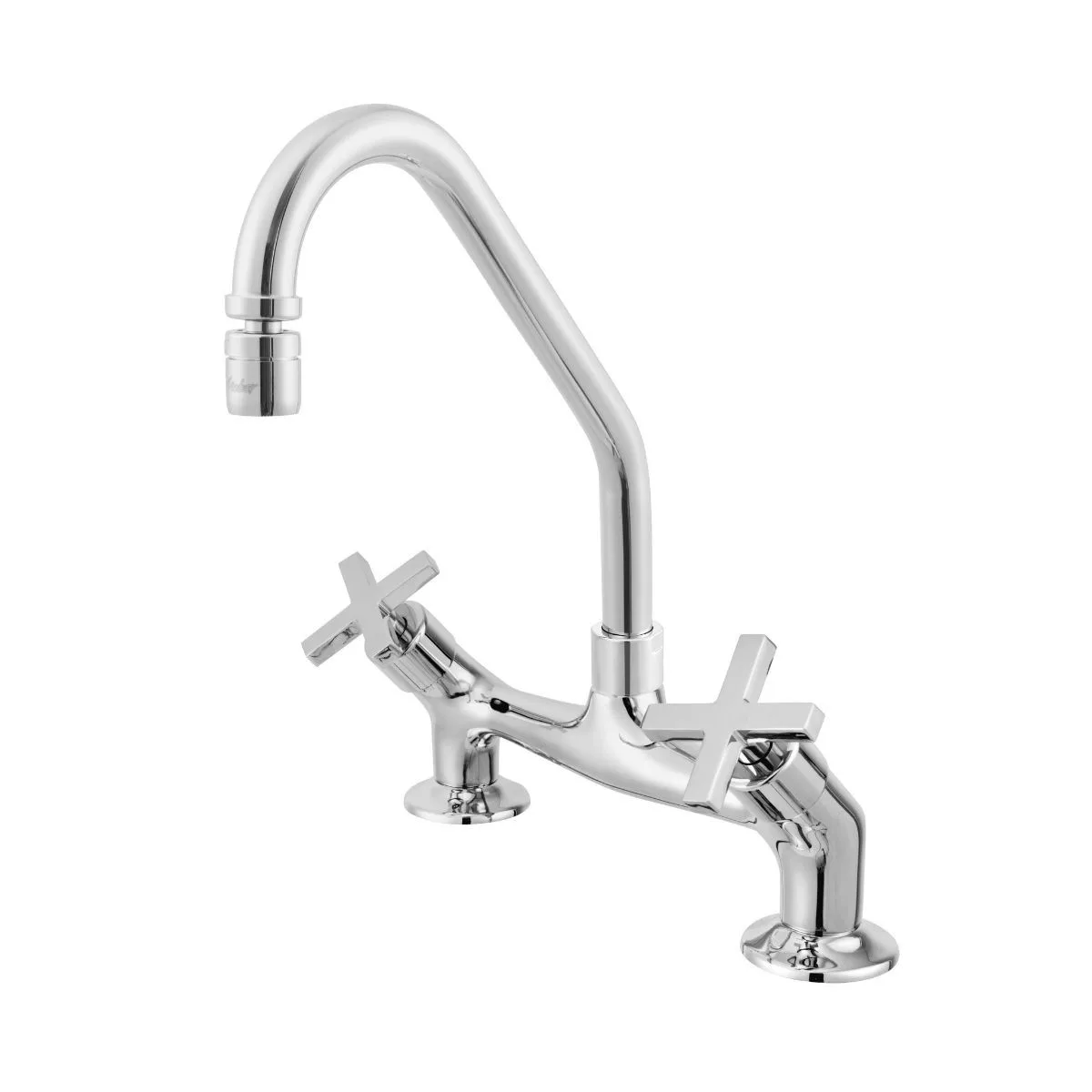 Misturador Meber Omega Cromado cozinha Balcão 3006 Aa