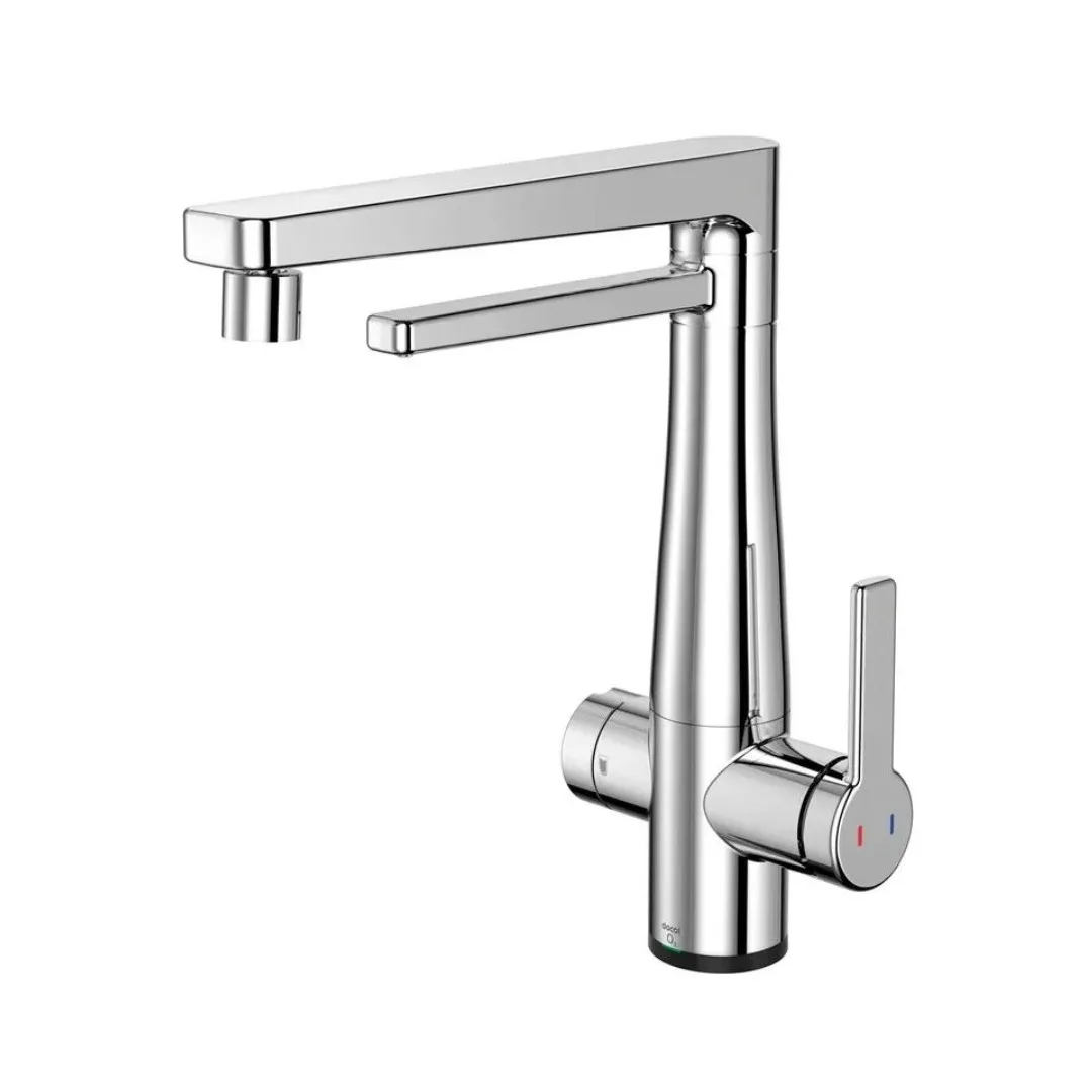 Misturador Monocomando Com Purificador Cromado Docol Vitalis