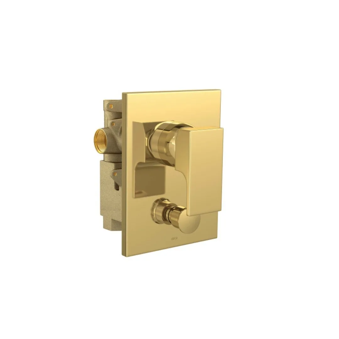 Monocomando 4 vias de Chuveiro Com Desviador Deca Unic Gold