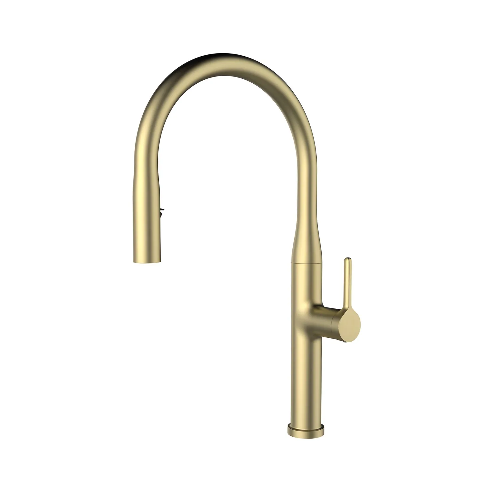 Misturador Monocomando Gourmet com Bica Retratil Ouro Escovado Lexxa Lx10101