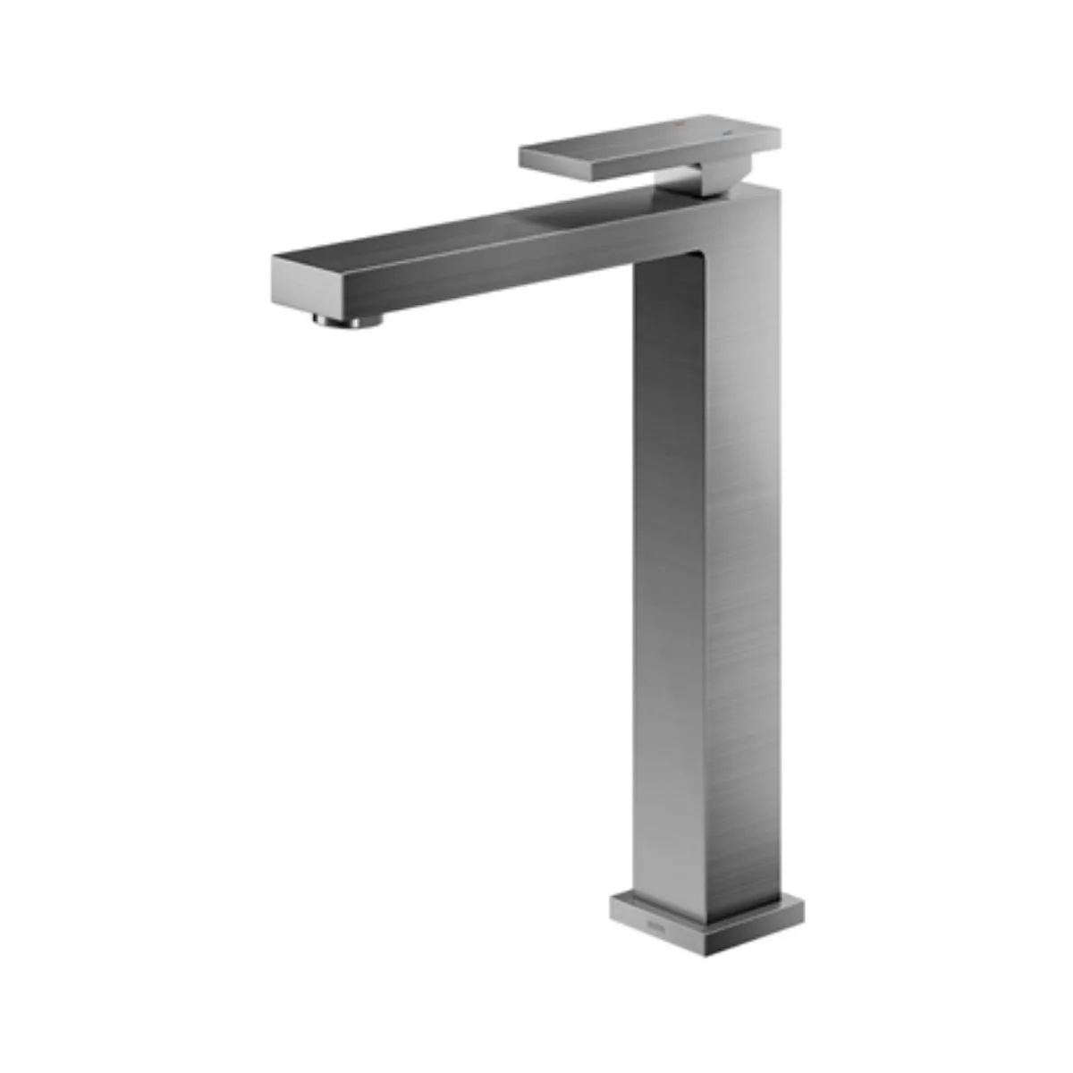 Monocomando de Bancada Bica Alta para Banheiro Docol New Edge Grafite Escovado