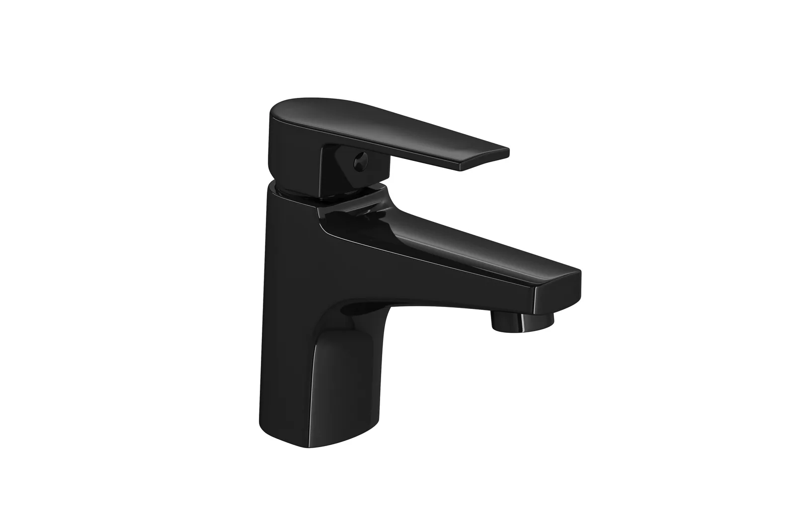 Monocomando de bancada para banheiro bica baixa Deca Level Black Noir