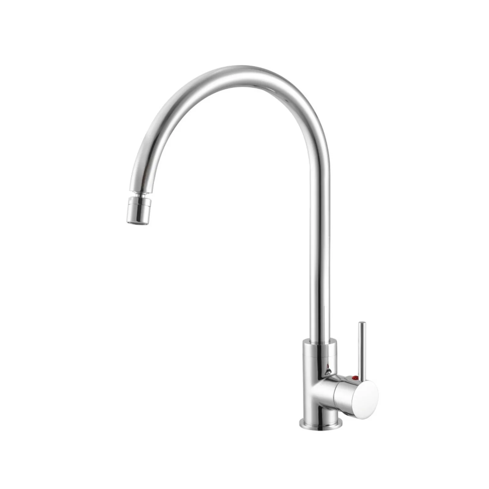 Monocomando de bancada para cozinha Meber Minimal 7007 Cromado