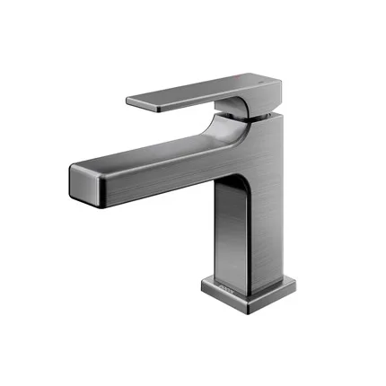 Monocomando Docol Edge Grafite Escovado para banheiro Mesa