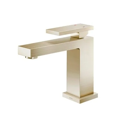 Monocomando Docol New Edge Níquel Escovado para banheiro Mesa