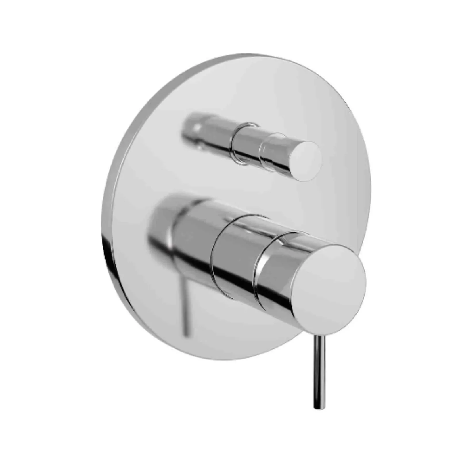 Monocomando para Chuveiro ou Banheira Chrome com Desviador Doka Loop